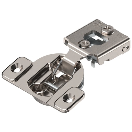 Blum 105 Degree 1/2in Overlay Self-closing Screw-on Compact Hinge 38N355C.08